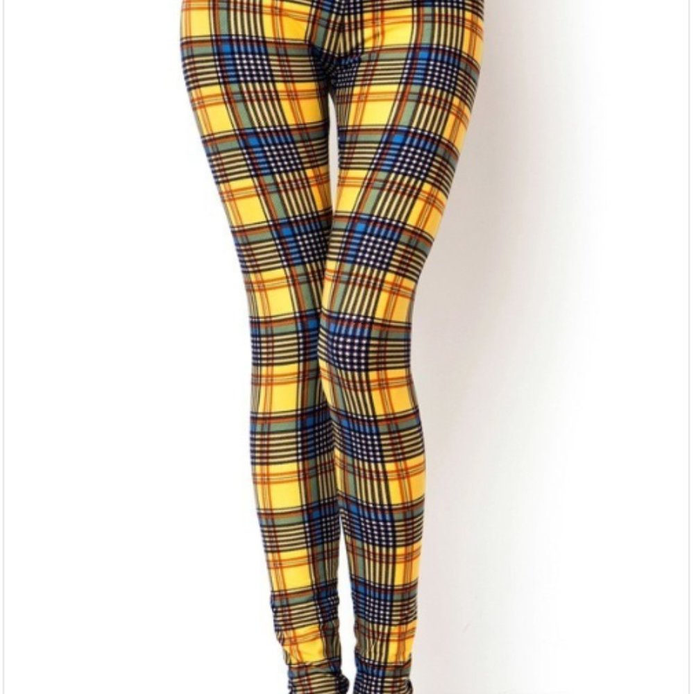 any 3/$25 Yellow & Blue Plaid NWT Plus Size XL-3XL